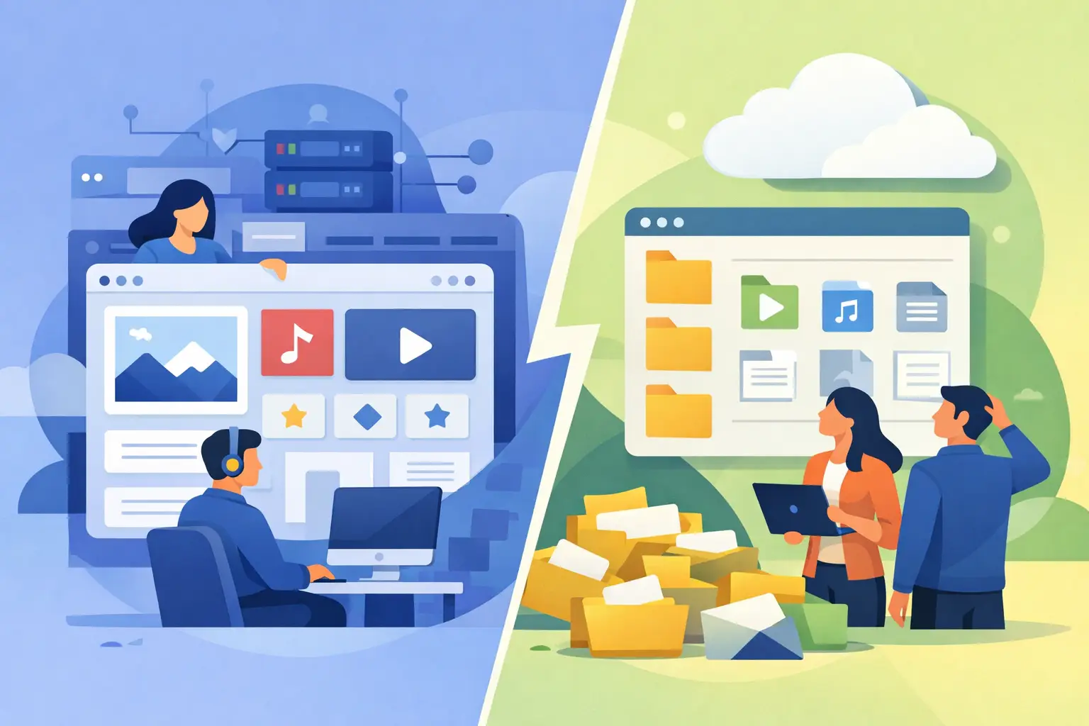 DAM vs Google Drive: What Teams Outgrow